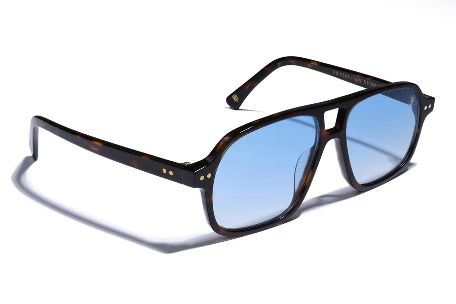 MORRISON | Brown Tortoise (Blue Fade)